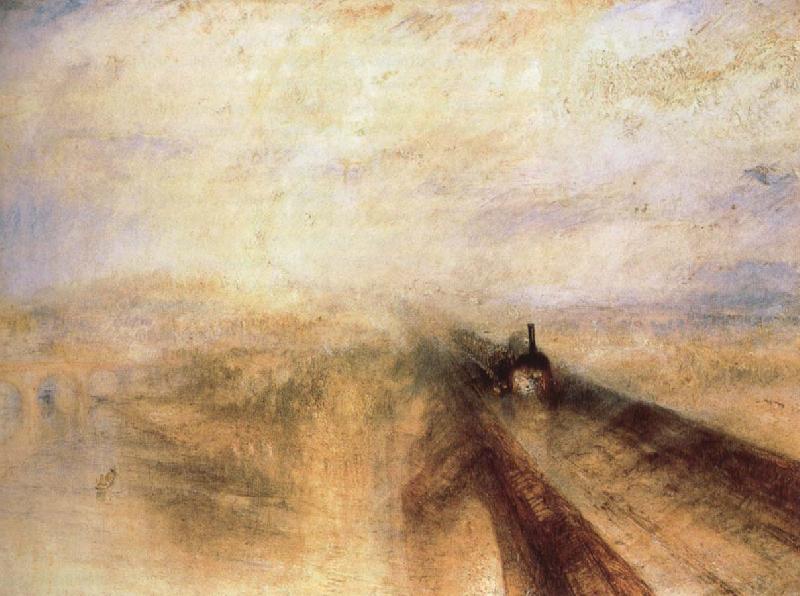 Joseph Mallord William Turner Rain,Steam and Speed-the Great Western